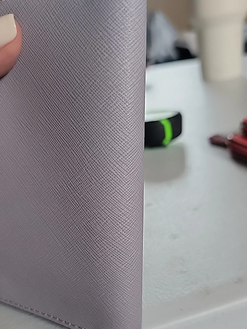Michael Kors Lilac Saffiano  Card Wallet